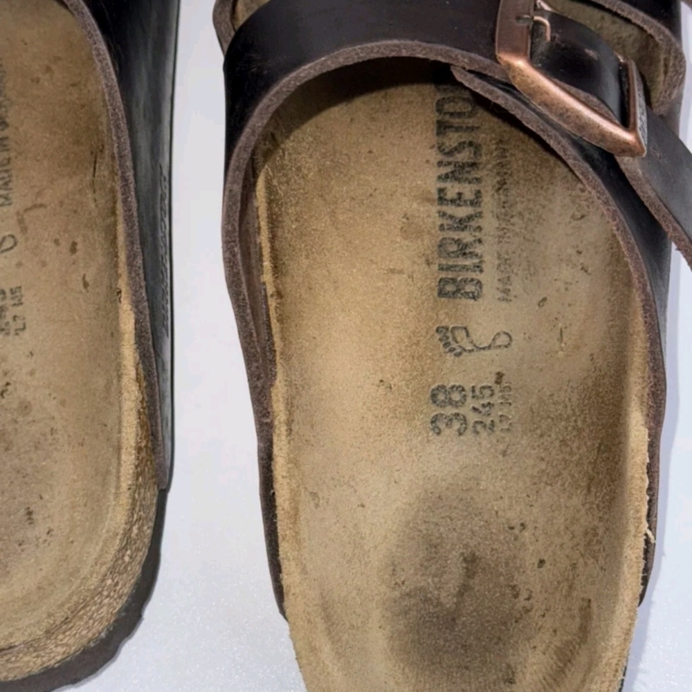 Birkenstock Brown Leather Sandals